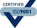 Marchio di certificazione ISO 9001:2015 — Scandinavian Certification AS