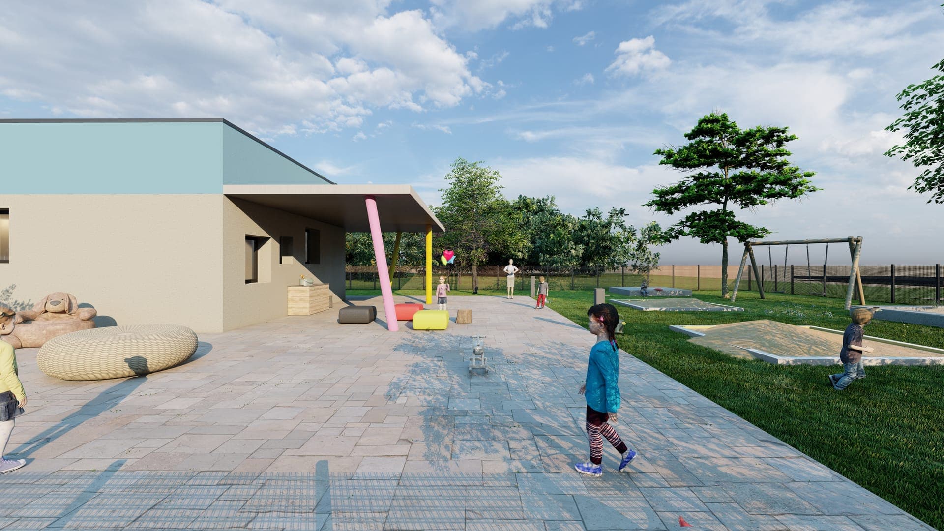 Realizzazione di un nuovo asilo nido comunale in via foffani antonio — foto 5