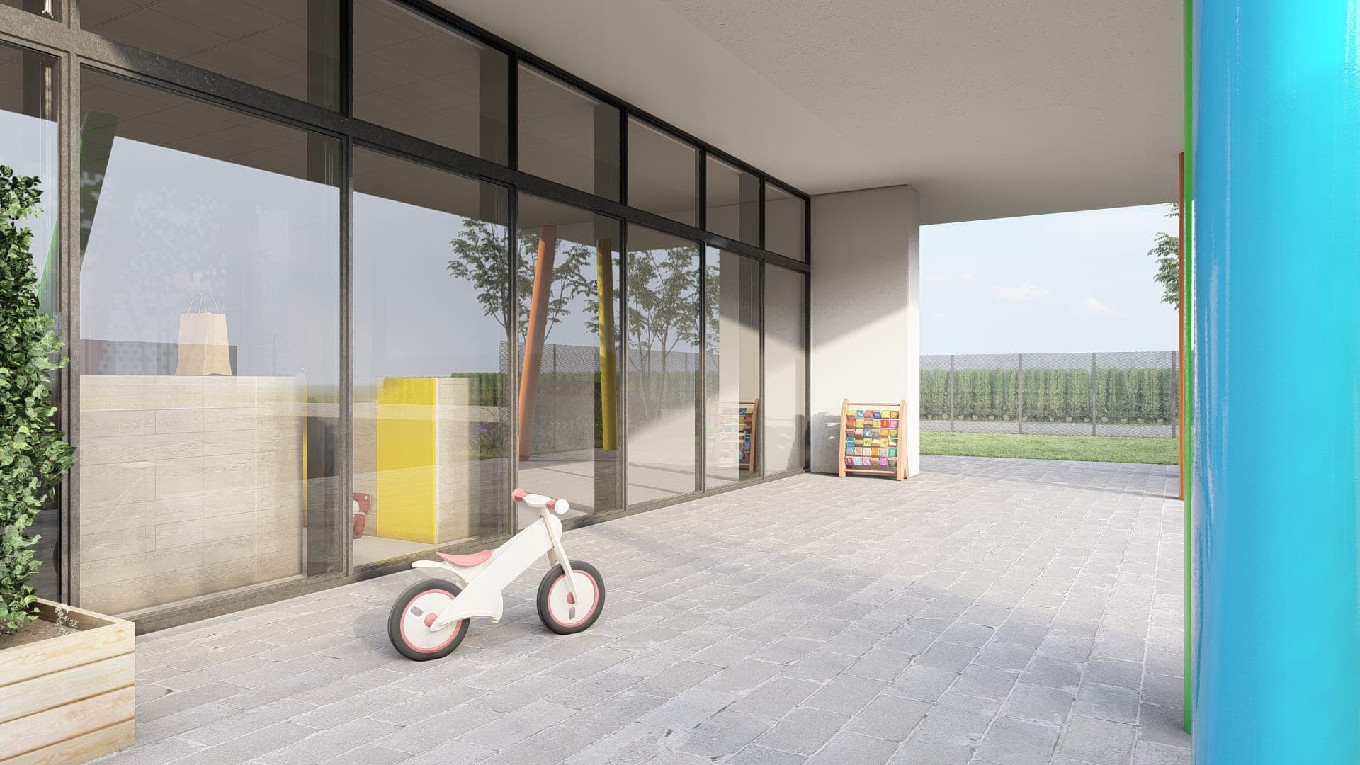 Realizzazione nuovo asilo comunale, riconversione con demolizione e ricostruzione di edificio pubblico esistente non gia' destinato ad asilo nido — foto 2