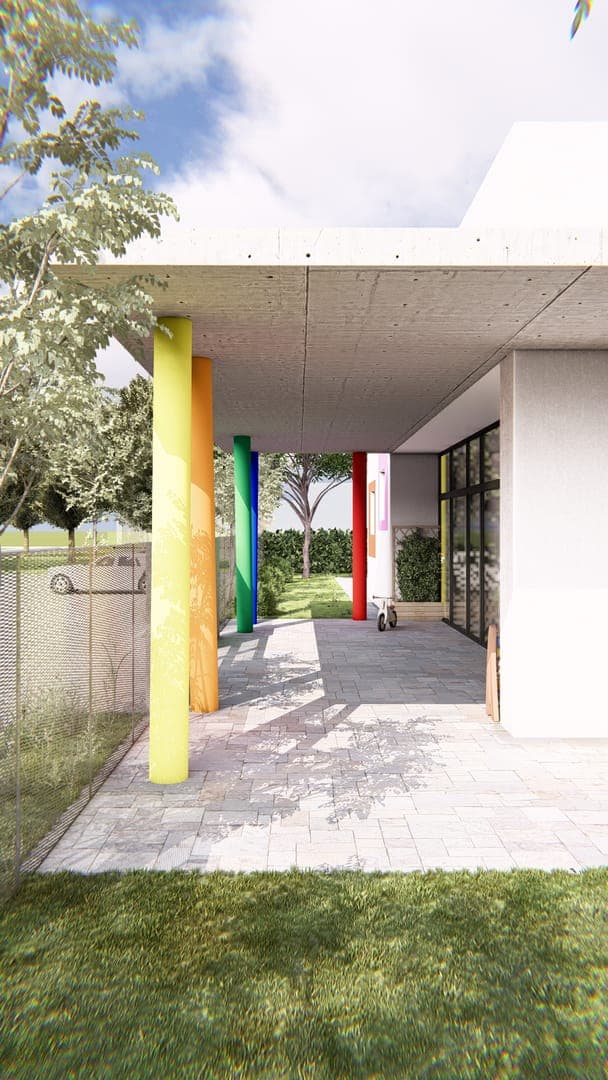 Realizzazione nuovo asilo comunale, riconversione con demolizione e ricostruzione di edificio pubblico esistente non gia' destinato ad asilo nido — foto 4