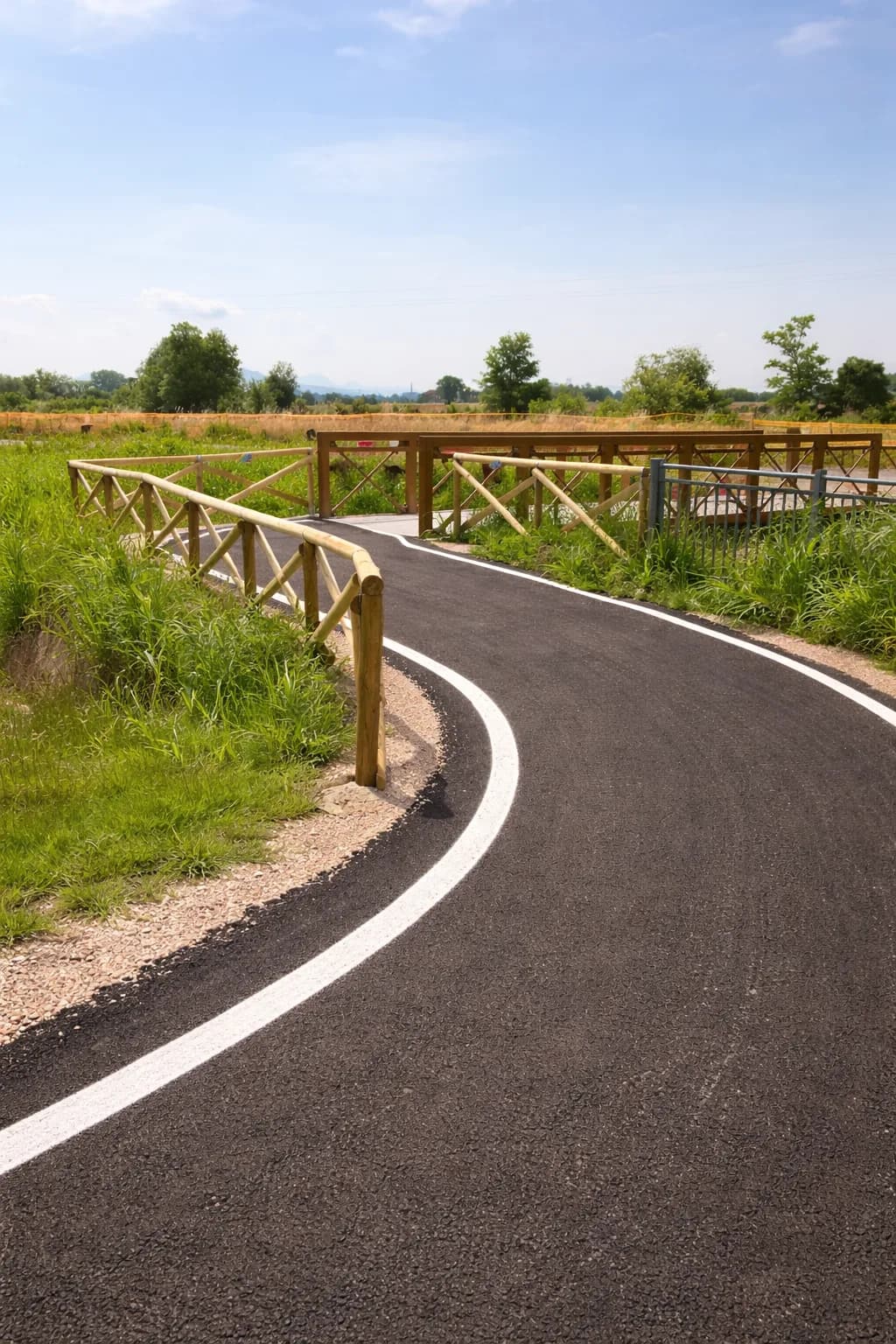 Ciclovia n°15 - Pista ciclabile sul sedime dell’ex ferrovia Treviso-Ostiglia tratto funzionale da Sossano (VI) a Cologna Veneta (VR) — foto 2