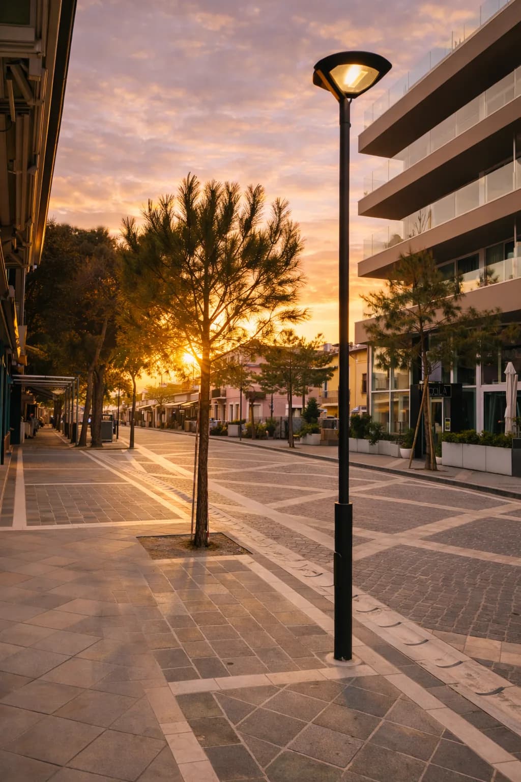 Riqualificazione viabilità pubblica convenzionata con PUA — progetto di viabilita a Lido di Jesolo (VE)